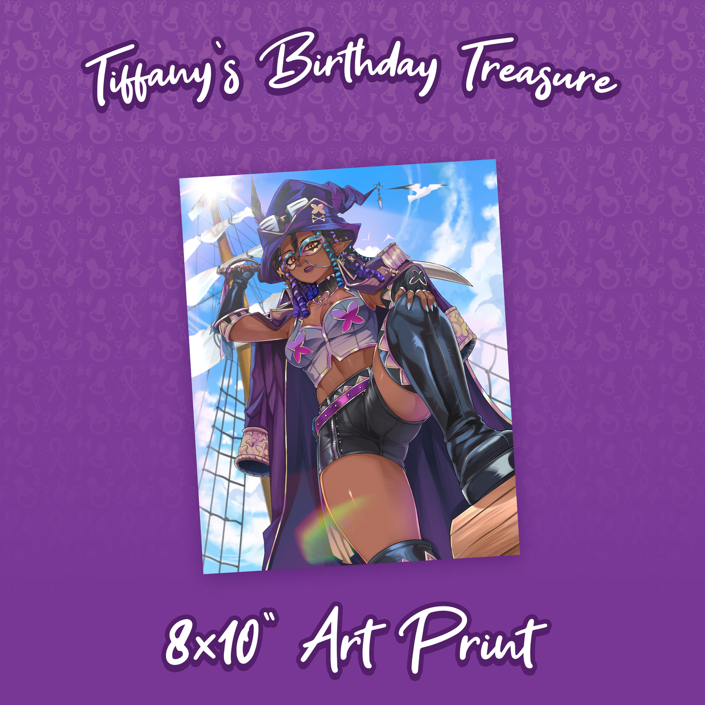 Tiffany : 8x10" Art Print