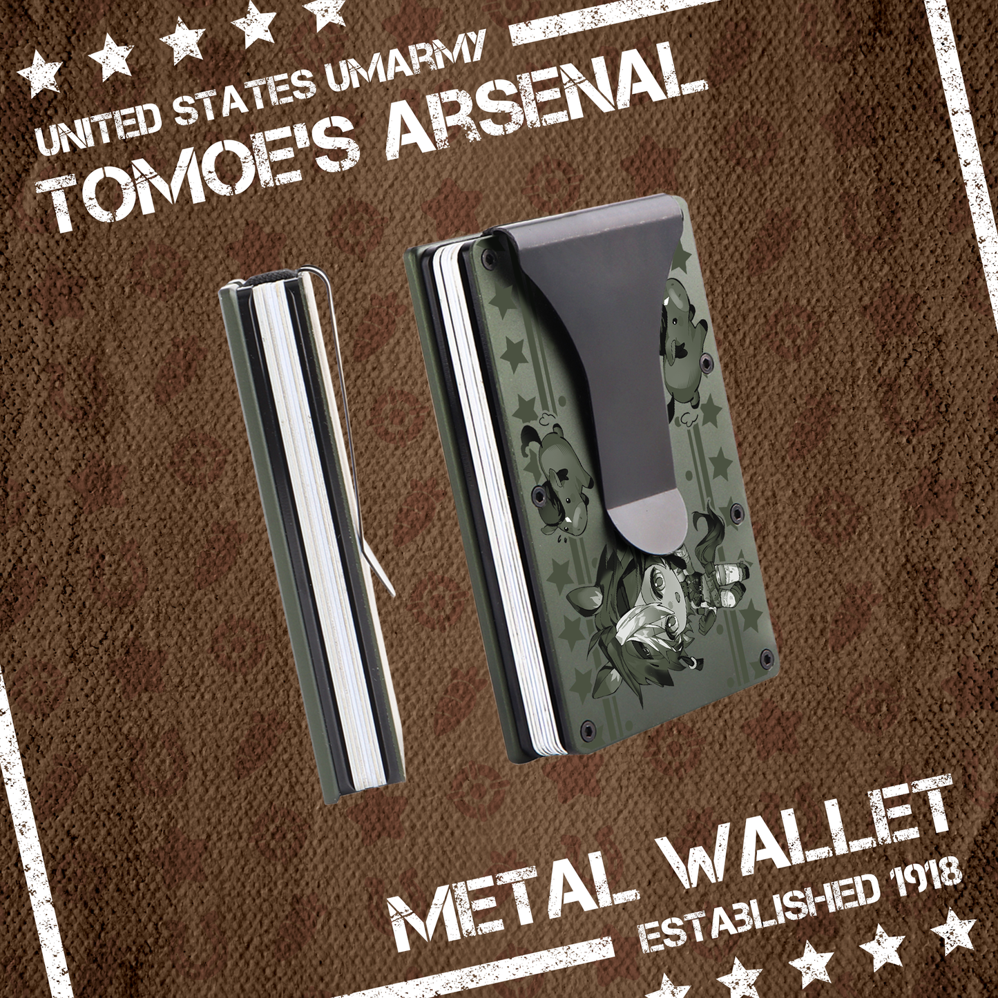 Tomoe Umari : Metal Wallet