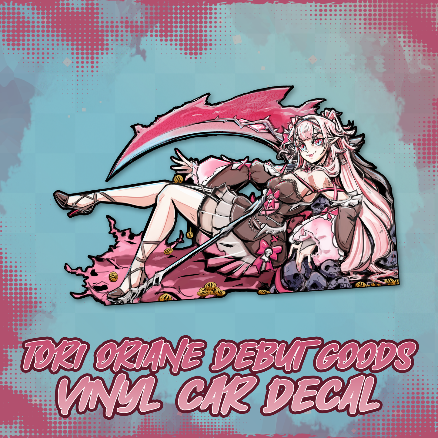 Tori Oriane : Vinyl Car Decal