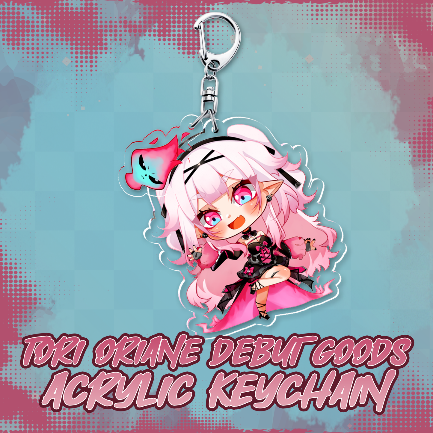 Tori Oriane : Acrylic Keychain