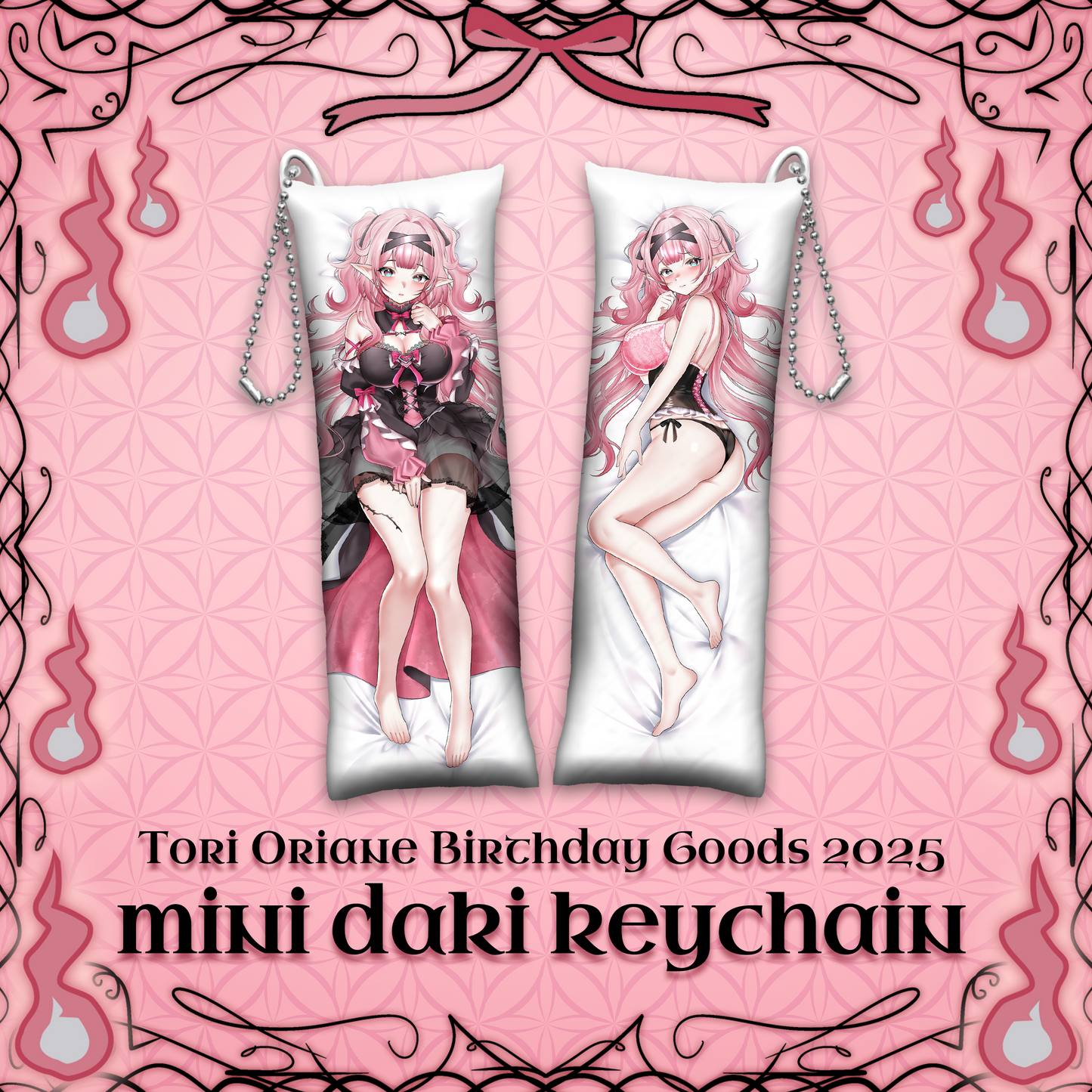 Tori Oriane : Mini-Daki Keychain