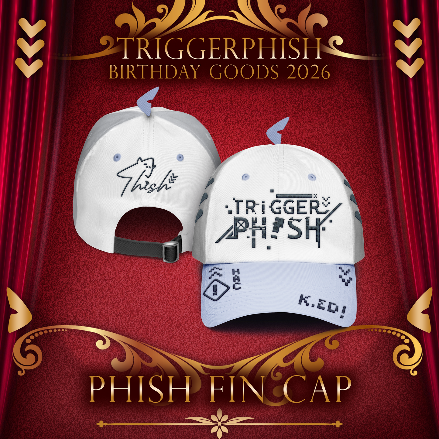 TRiGGERPHiSH : Phish Fin Hat