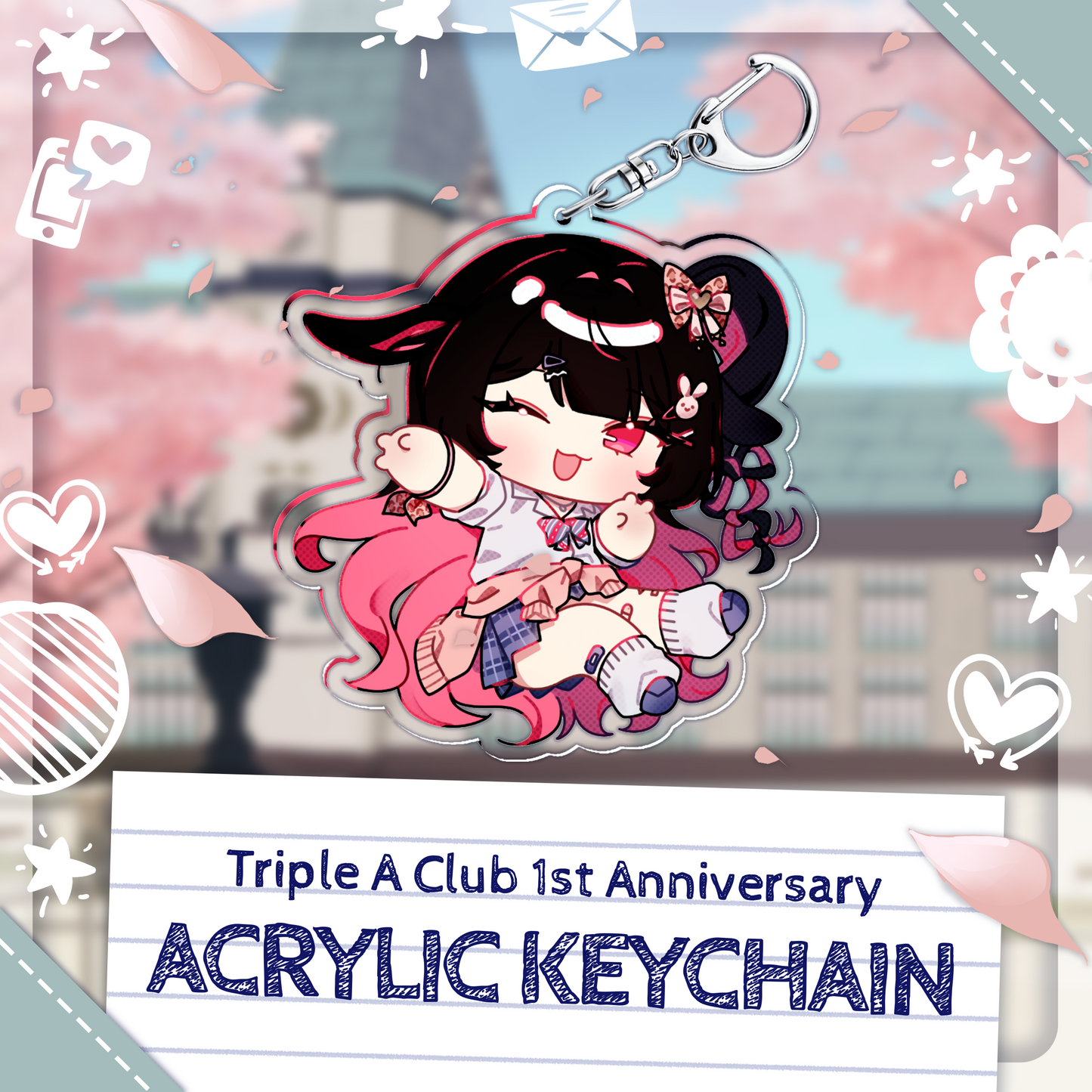 Cerenity Cosmica : Acrylic Keychain