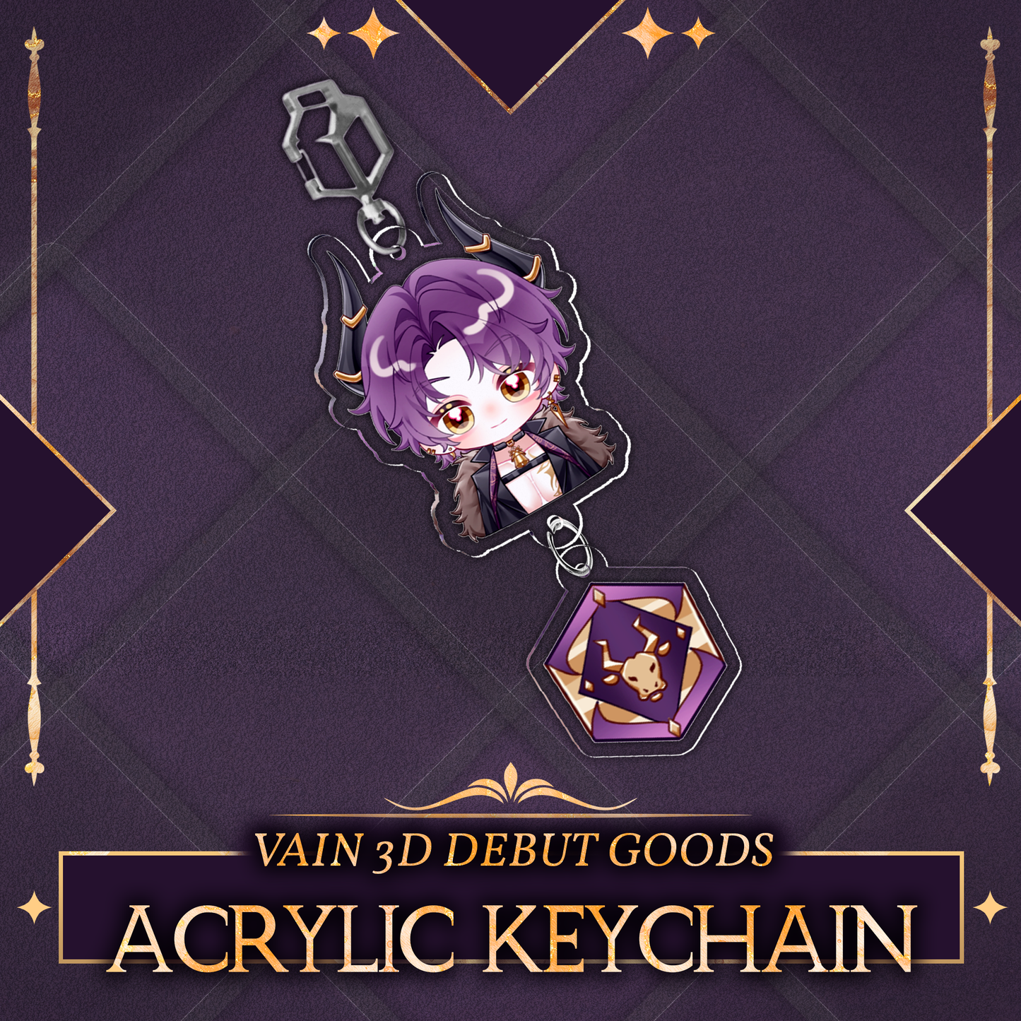 InVain : Acrylic Keychain