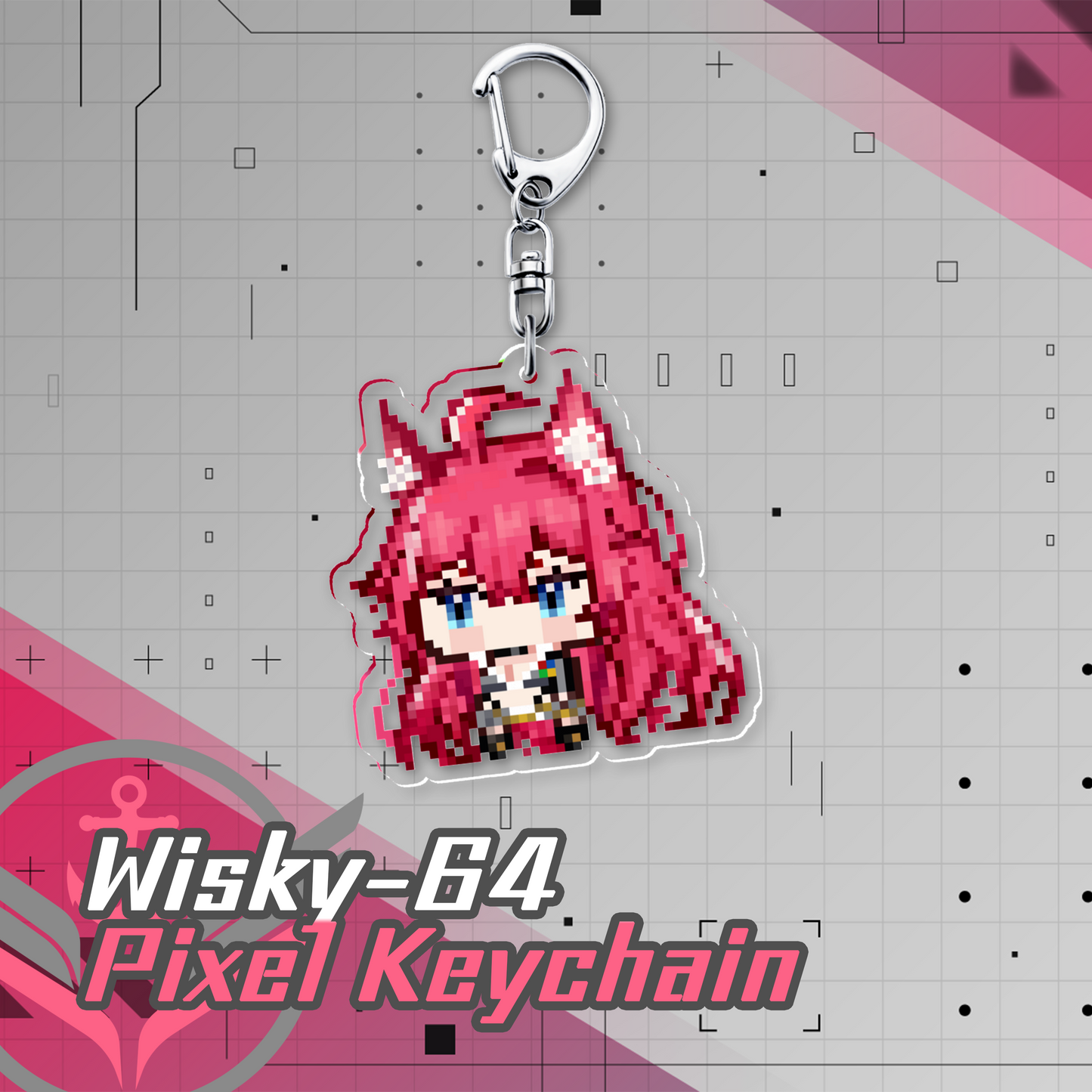 VFleet Project : Little Pixel Acrylic Keychains
