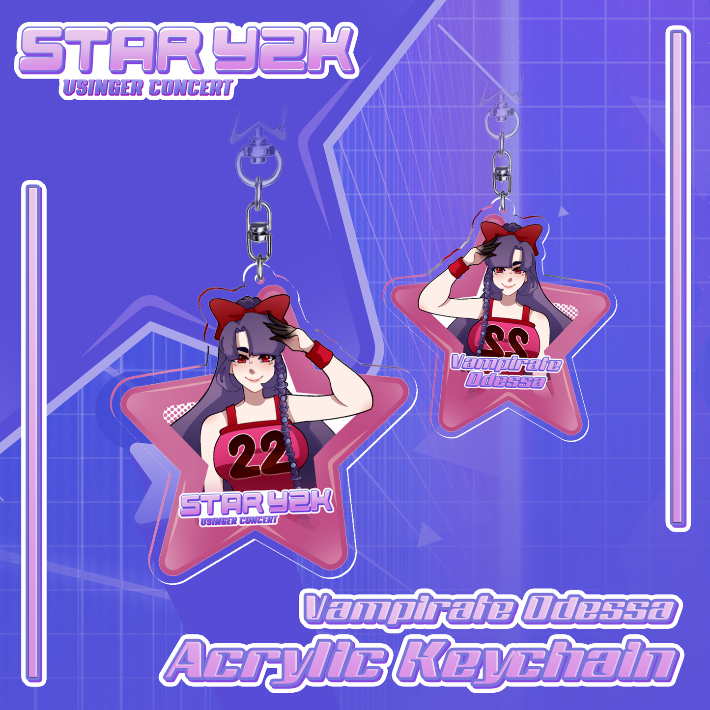 Star Y2K : Odessa Keychain