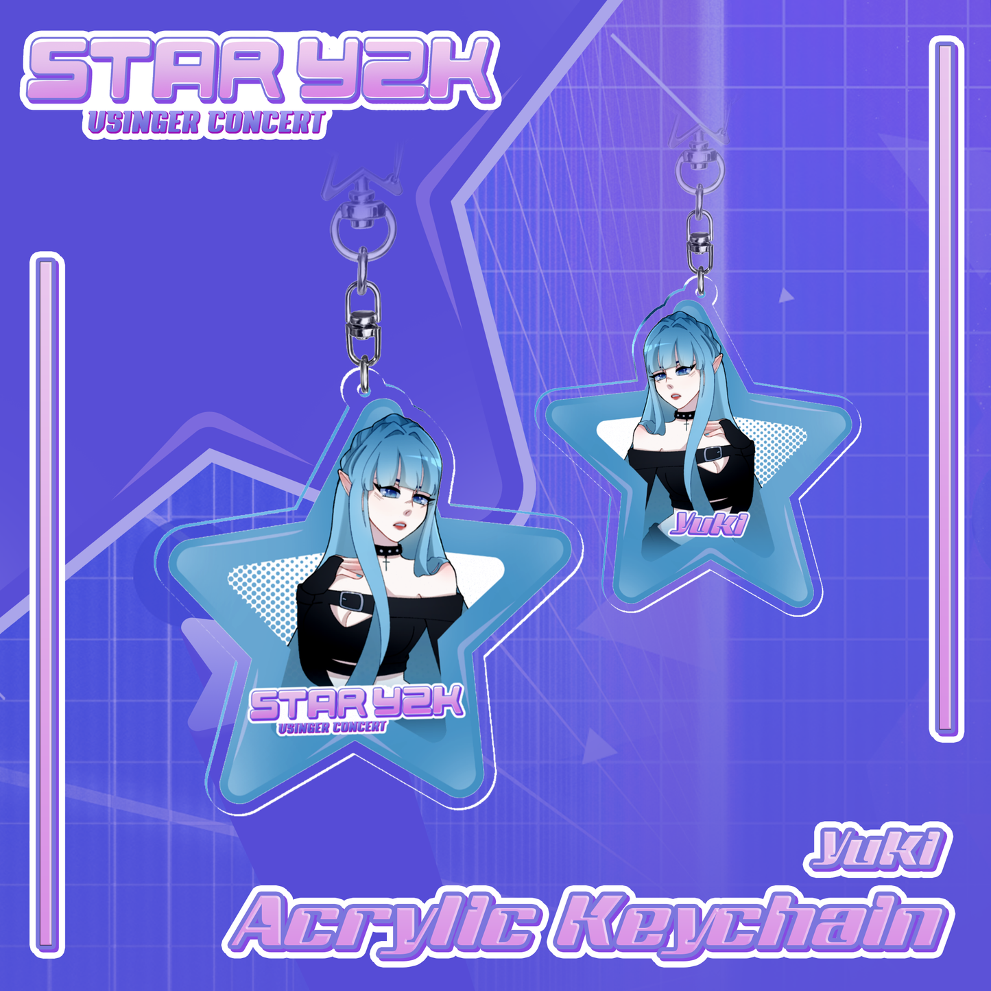 Star Y2K : Yuki Keychain