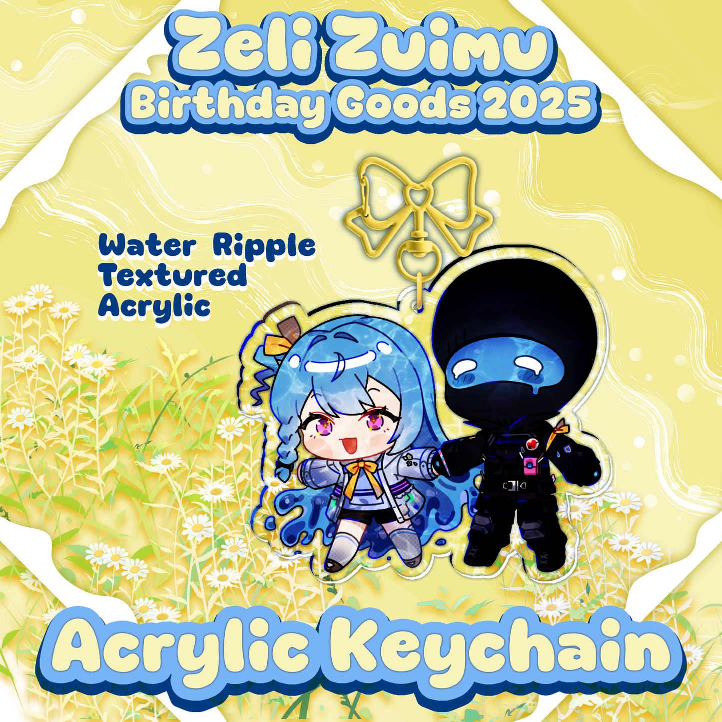 Zeli Zuimu : Ripple Keychain