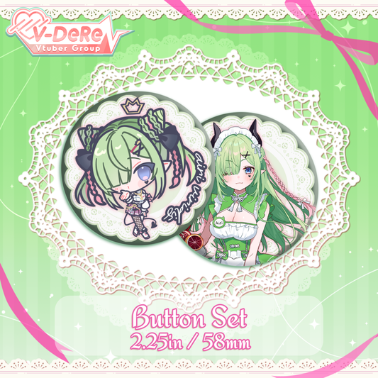 Airi Viridis : Maid Button Set