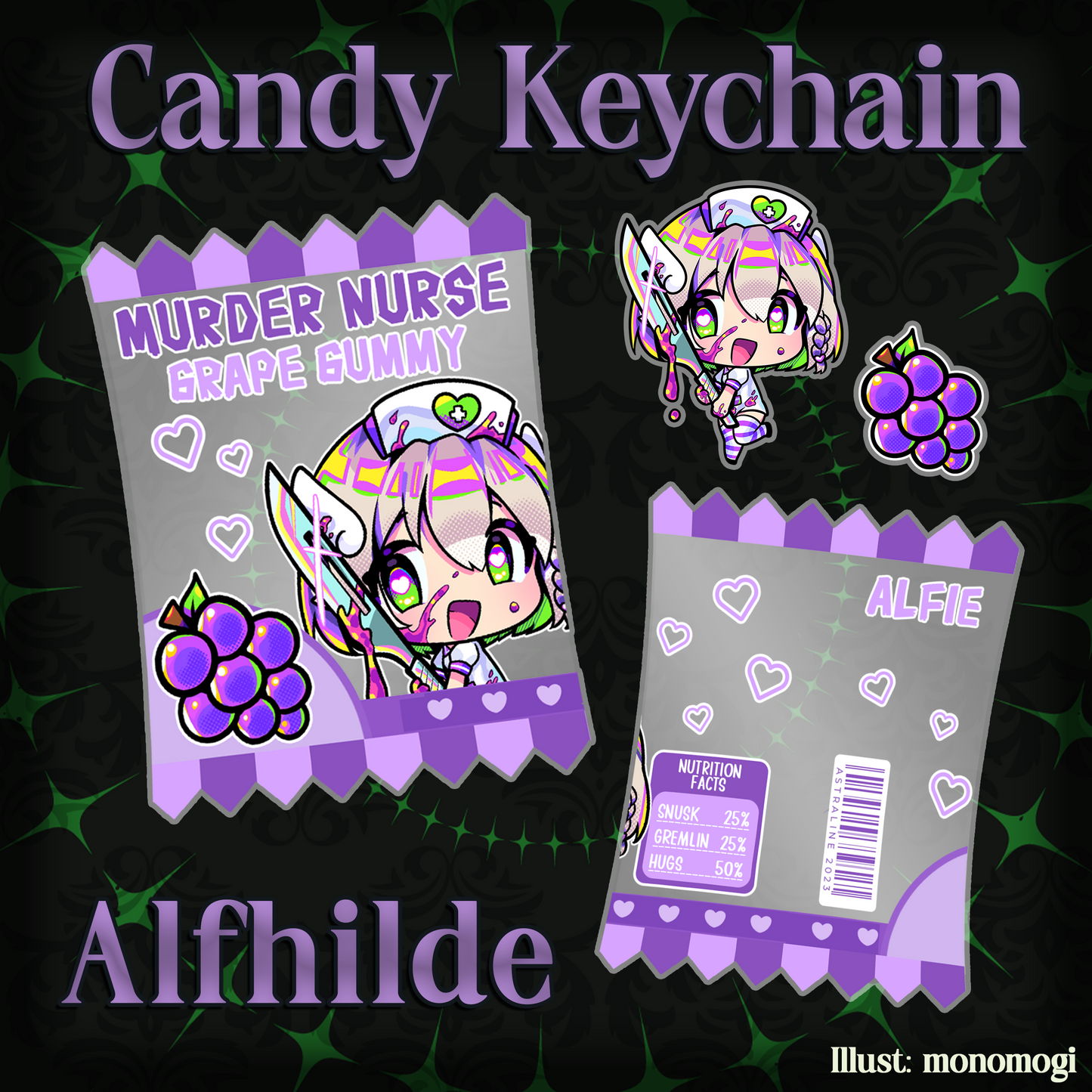 AstraLine : Candy Keychains