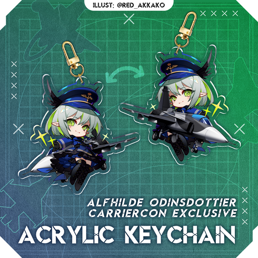 Alfhilde : Jet Keychain
