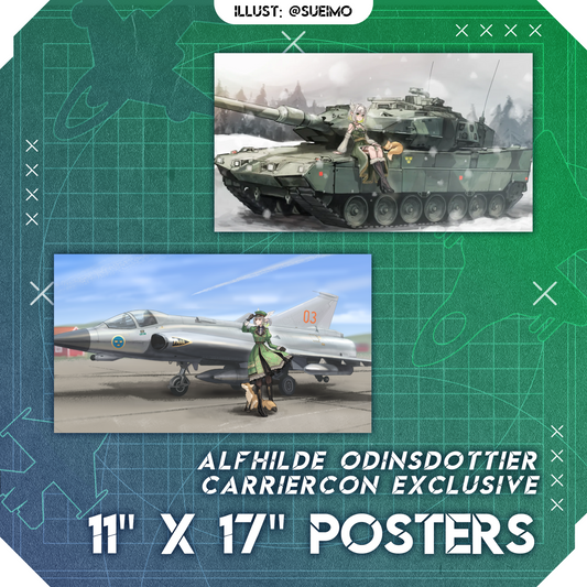 Alfhilde : Military 11x17 Posters