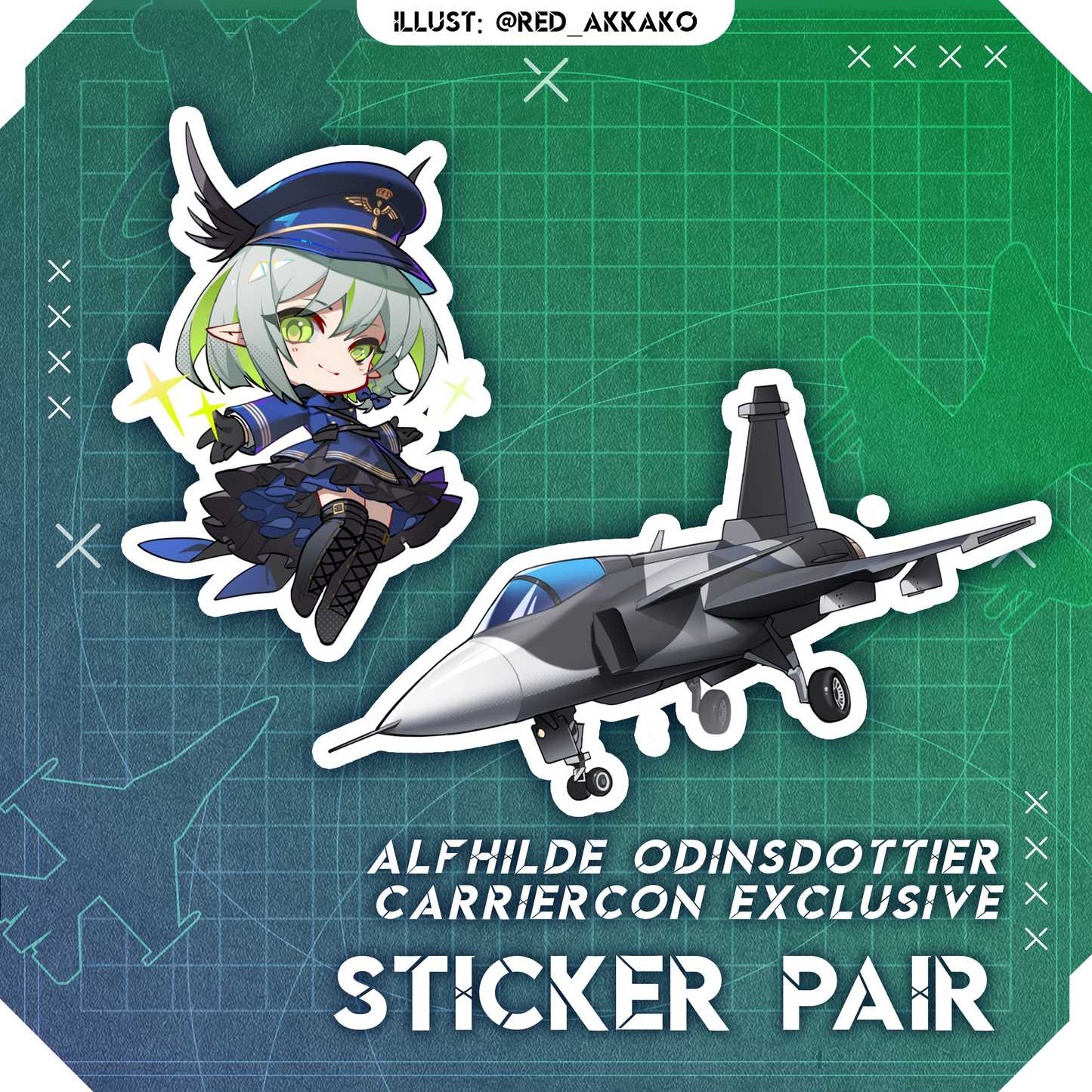Alfhilde : Sticker Set
