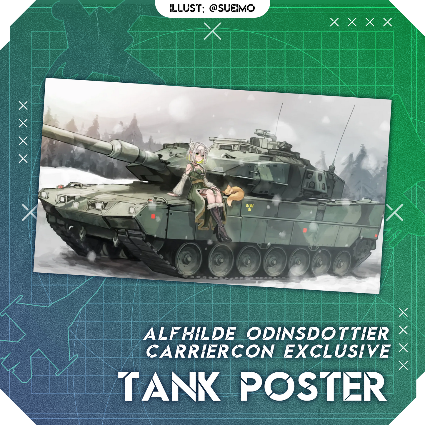 Alfhilde : Military 11x17 Posters