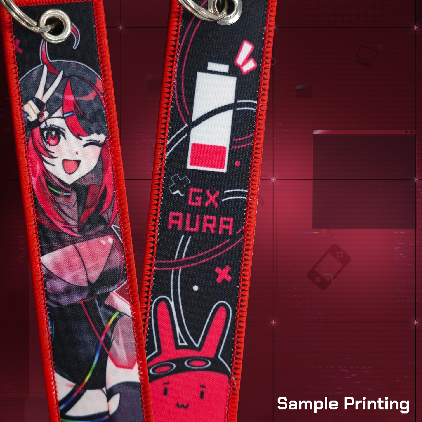 GX Aura : Jet Tag Keychain