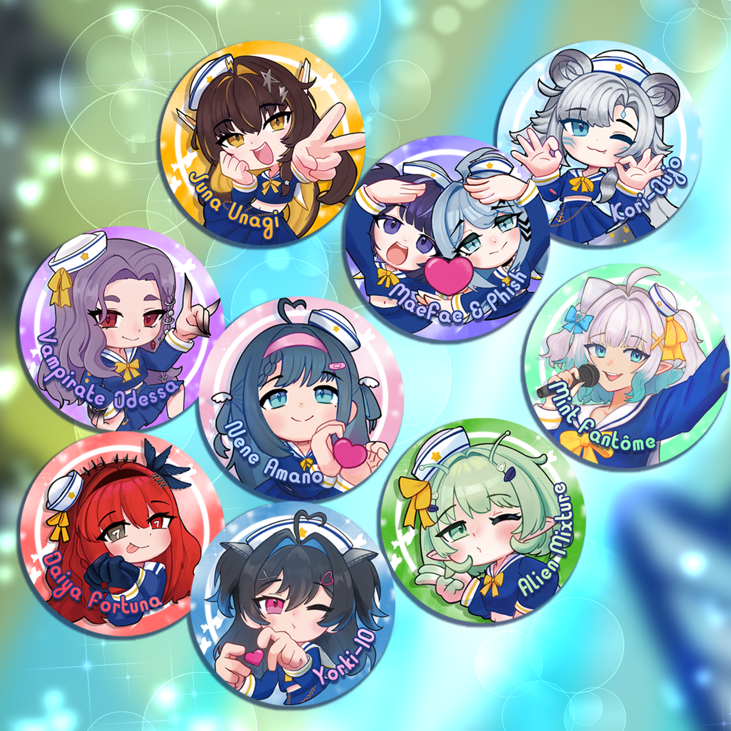 Oshi on Deck : Button Gacha