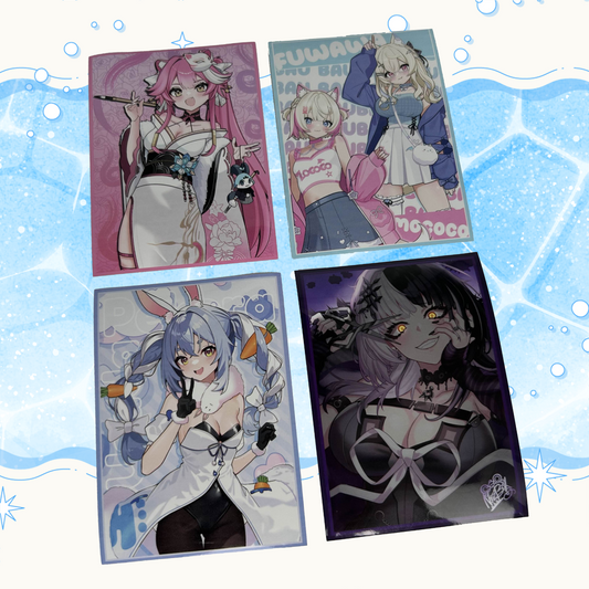 Fanart : Holo Card Sleeves - Standard Size Gloss