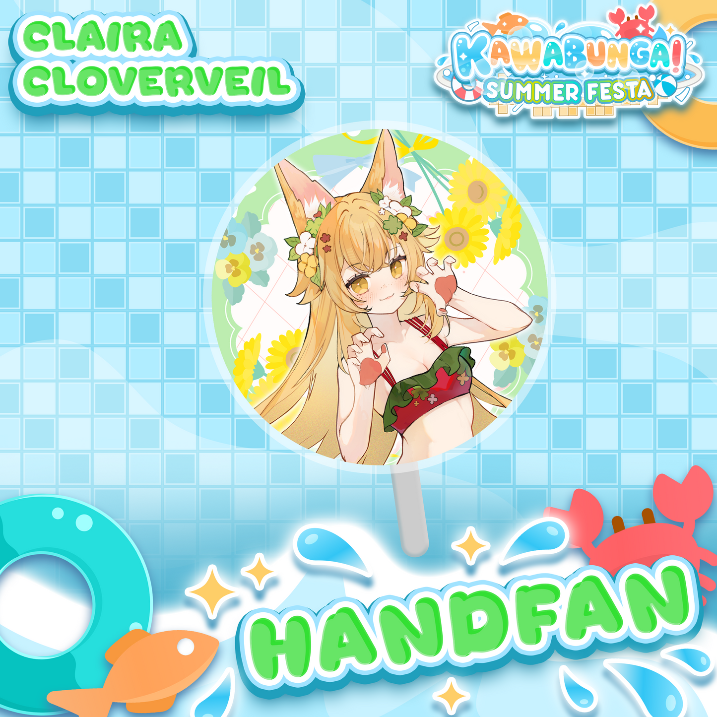 Claira Cloverveil : Hand Fan