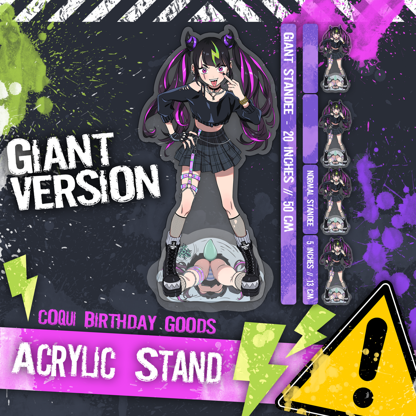 Coqui : GIANT STANDEE