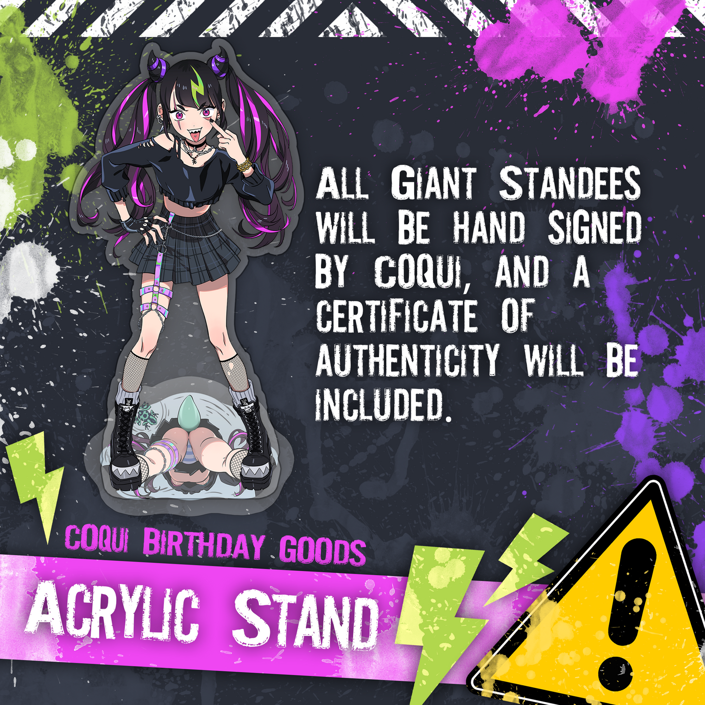 Coqui : GIANT STANDEE
