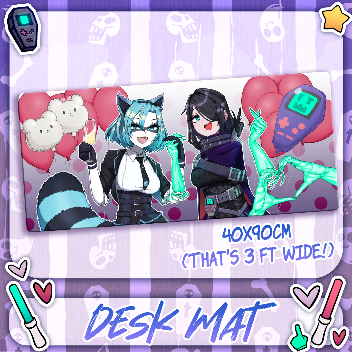 Myra Mors : XXL Desk Mat