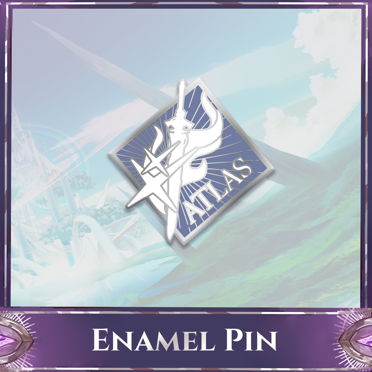 Duo Leveling : Enamel Pin