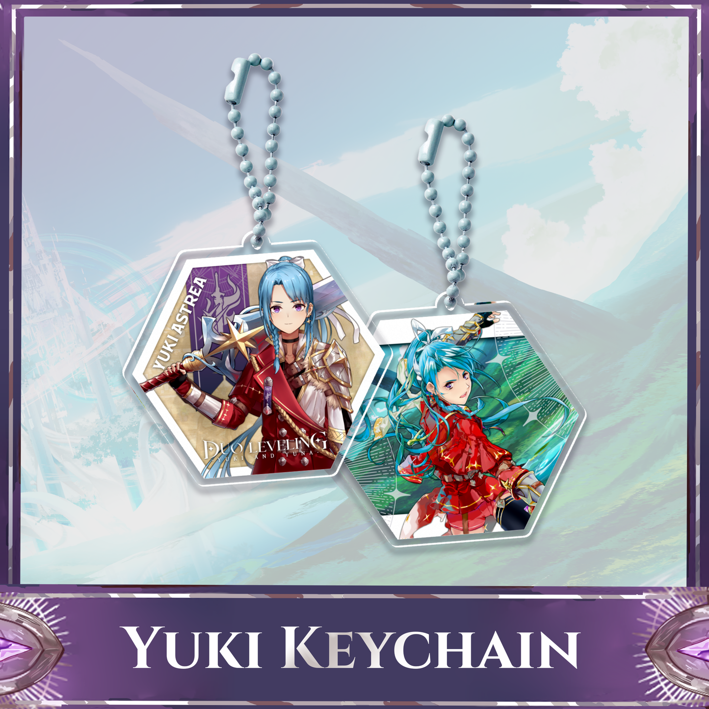 Duo Leveling : Yuki Acrylic Keychain
