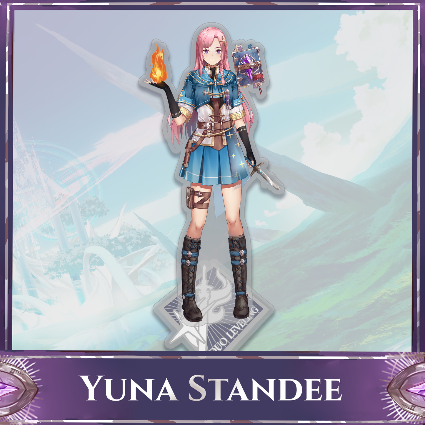 Duo Leveling : Yuna Acrylic Standee