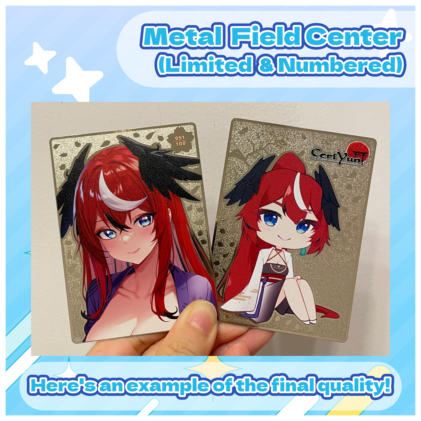 renniesaurus : Metal Collectable Card