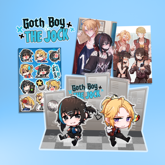 Goth Boy and The Jock : Locker Room Bundle