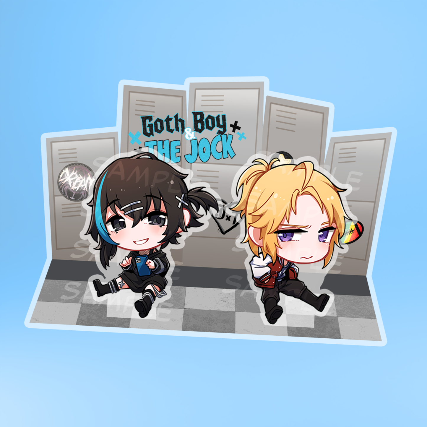 Goth Boy and The Jock : Locker Room Bundle
