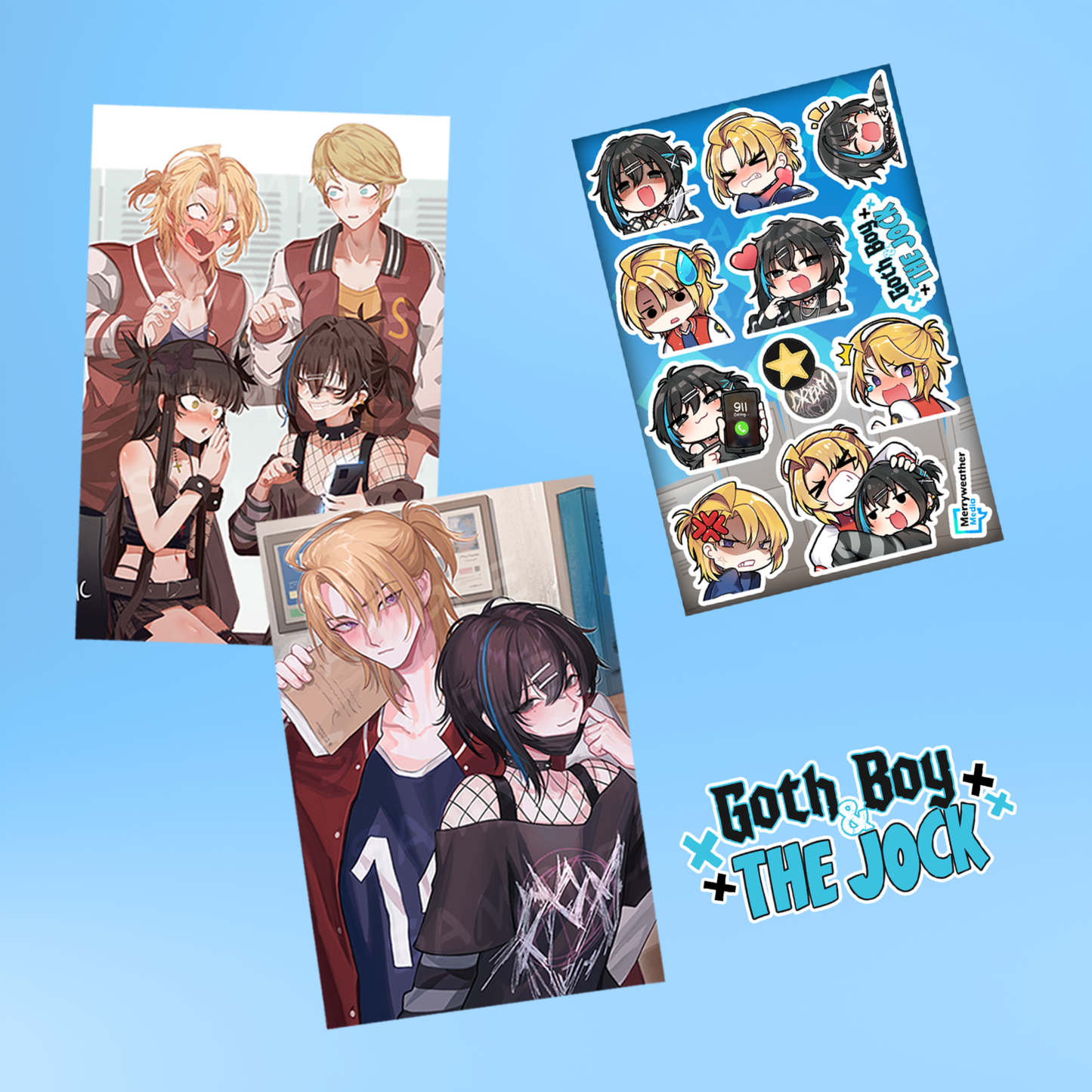 Goth Boy and The Jock : Locker Room Bundle