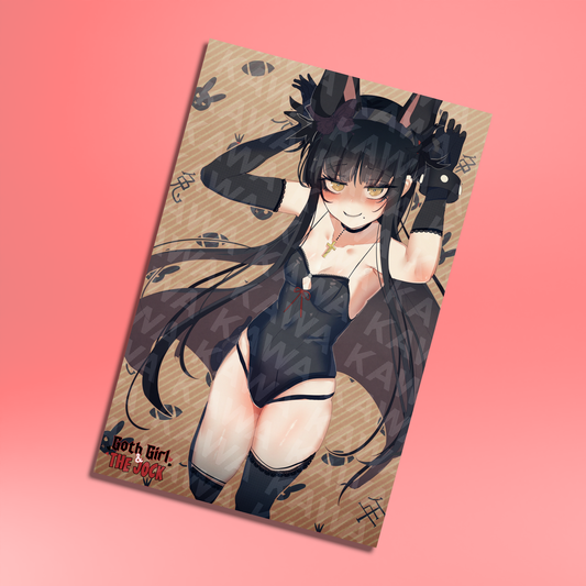 Goth Girl and The Jock : Bunny Poster