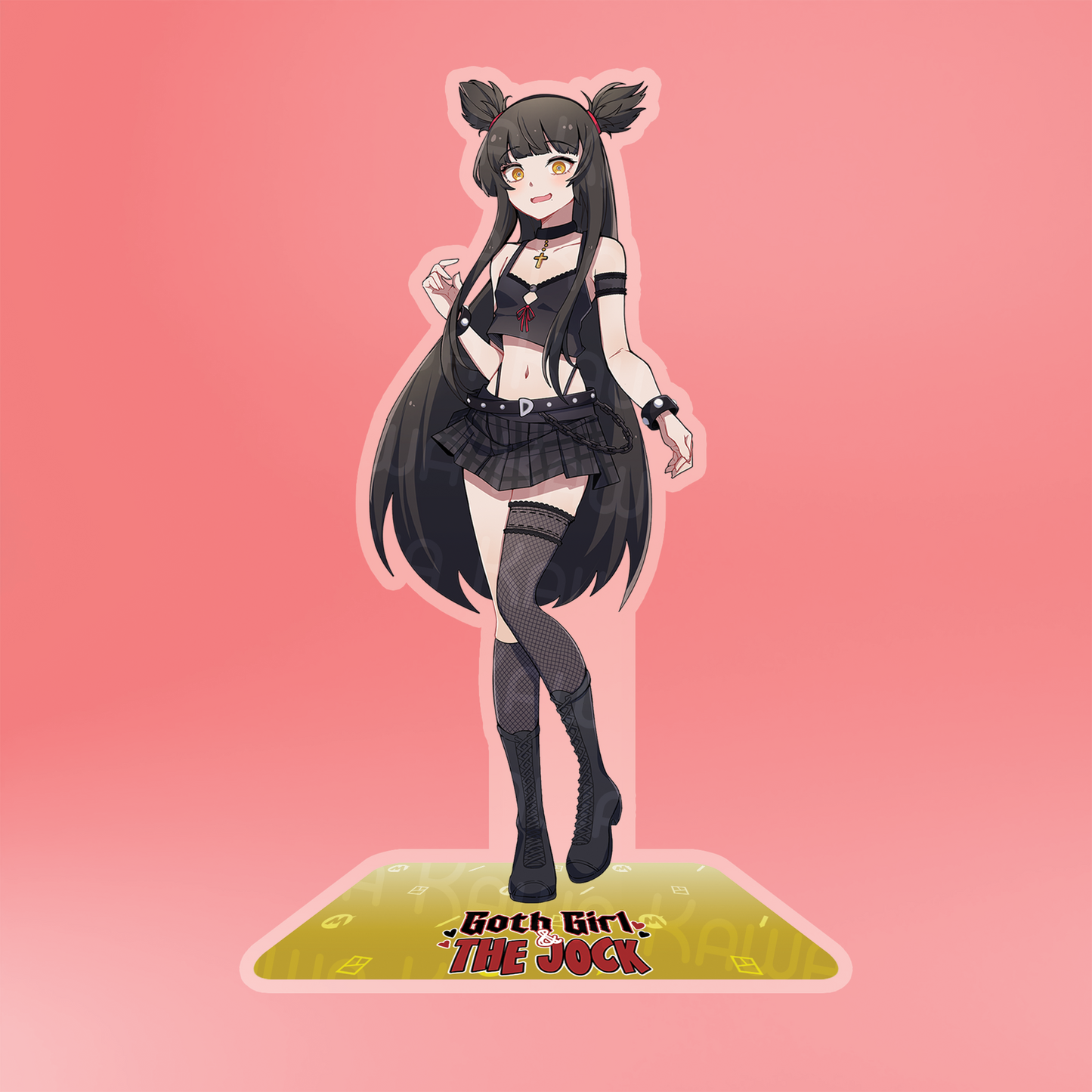 Goth Girl and The Jock : Acrylic Standee