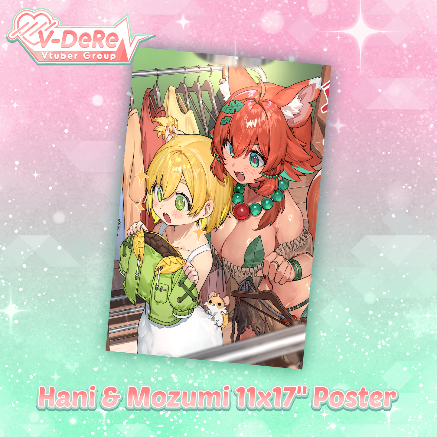 V-Dere : Hani & Mozumi 11x17" Poster Print