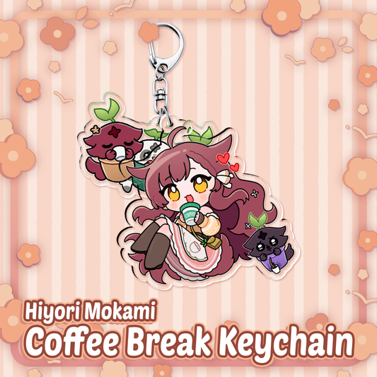 HIyori Mokami : Coffee Break Acrylic Keychain