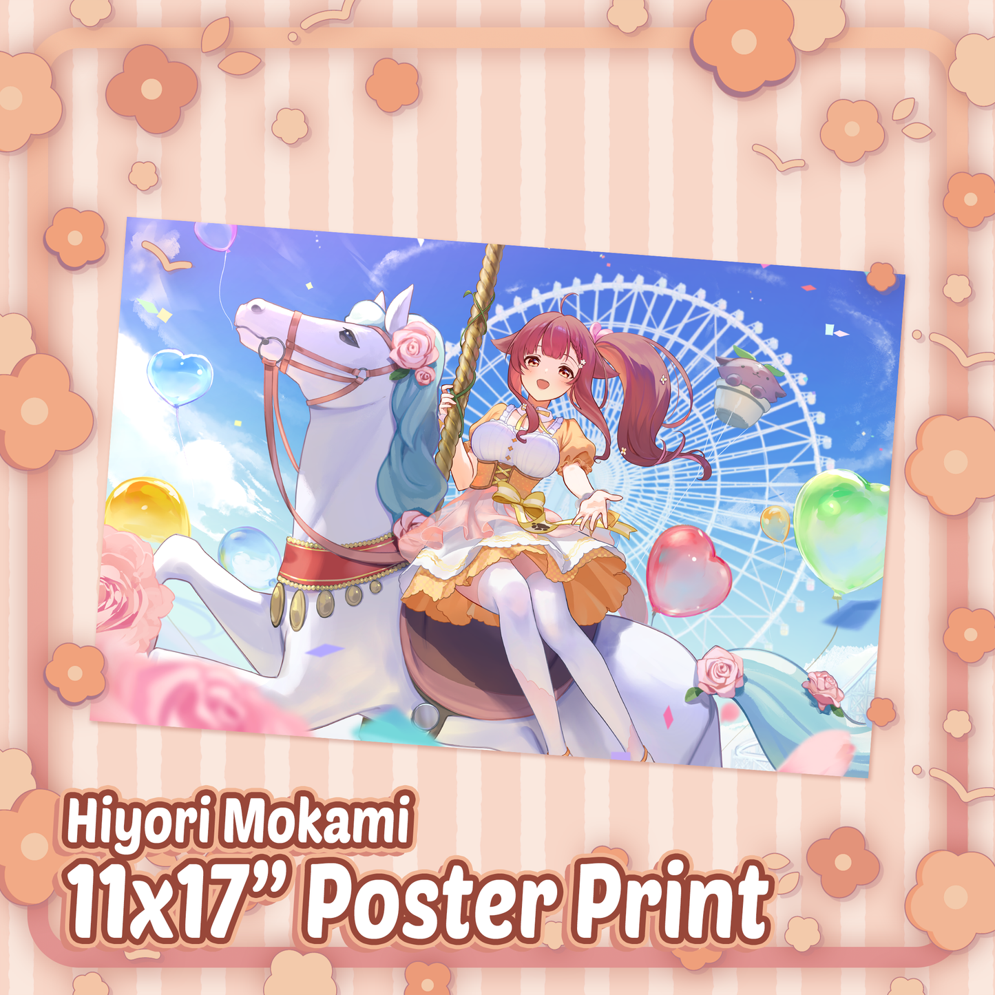 Hiyori Mokami : 11x17" Poster Print
