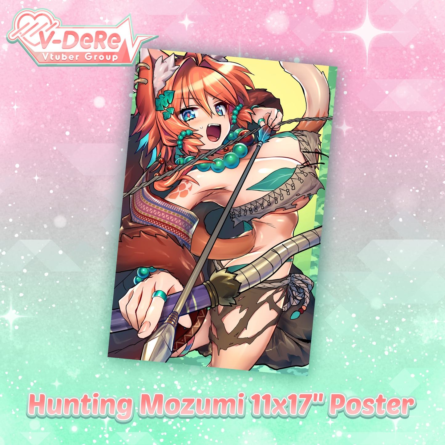 Mozumi Pichi : Hunting Mozumi 11x17" Poster Print