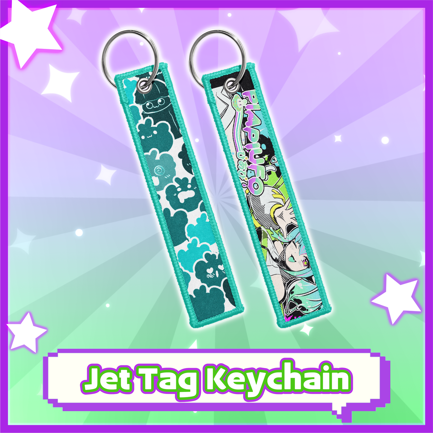 PiaPi UFO : Jet Tag Keychain