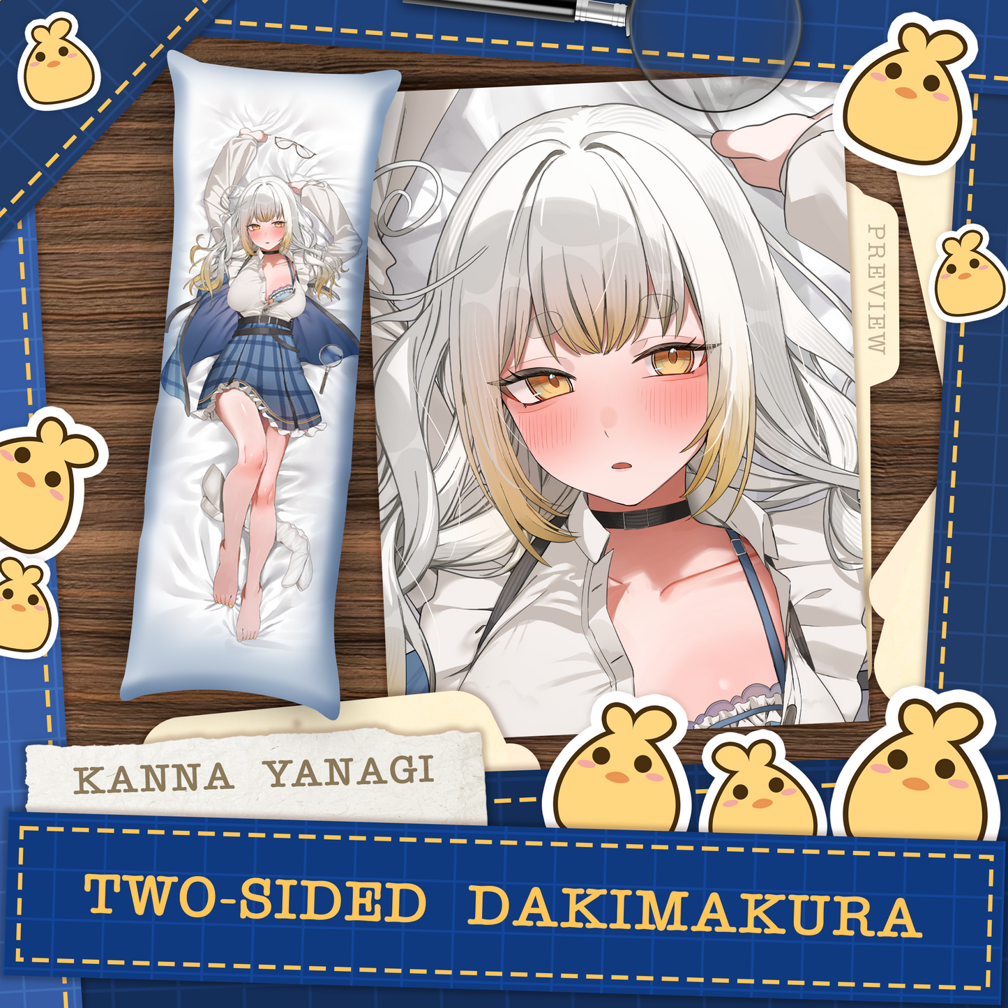 Kanna Yanagi : Dakimakura Body Pillow