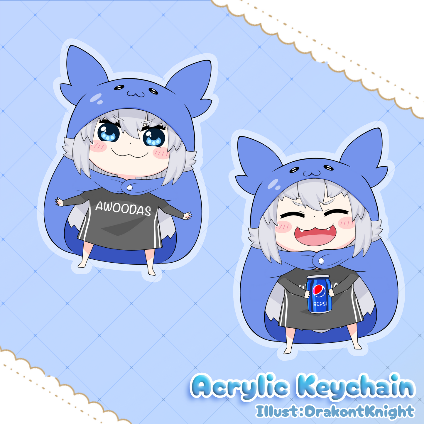 Lumi : Sleepover Subathon - Acrylic Keychain