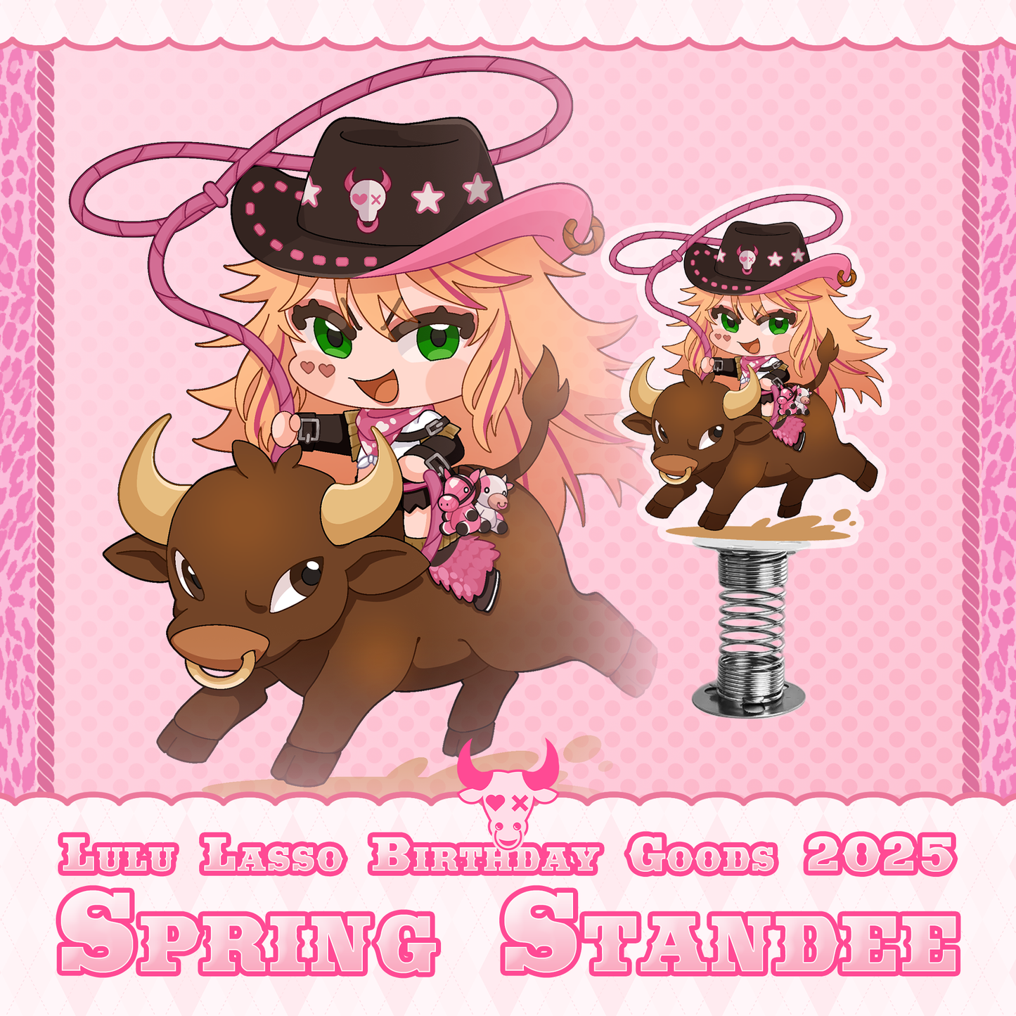 Lulu Lasso : Spring Standee