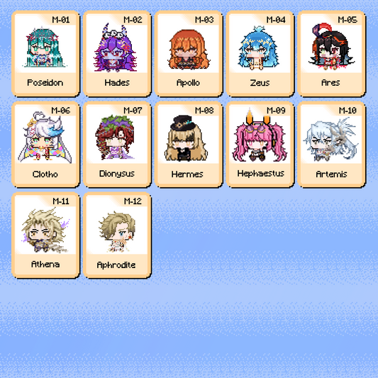 MHQ : Little Pixel Keychains