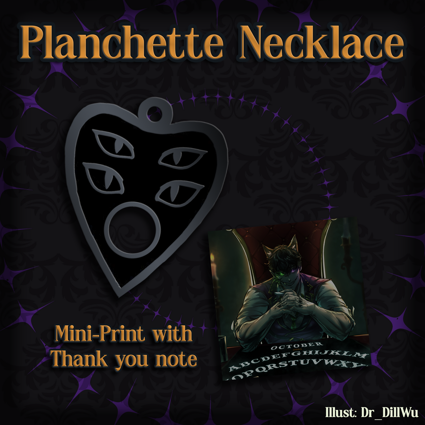 Nick : Planchette Necklace