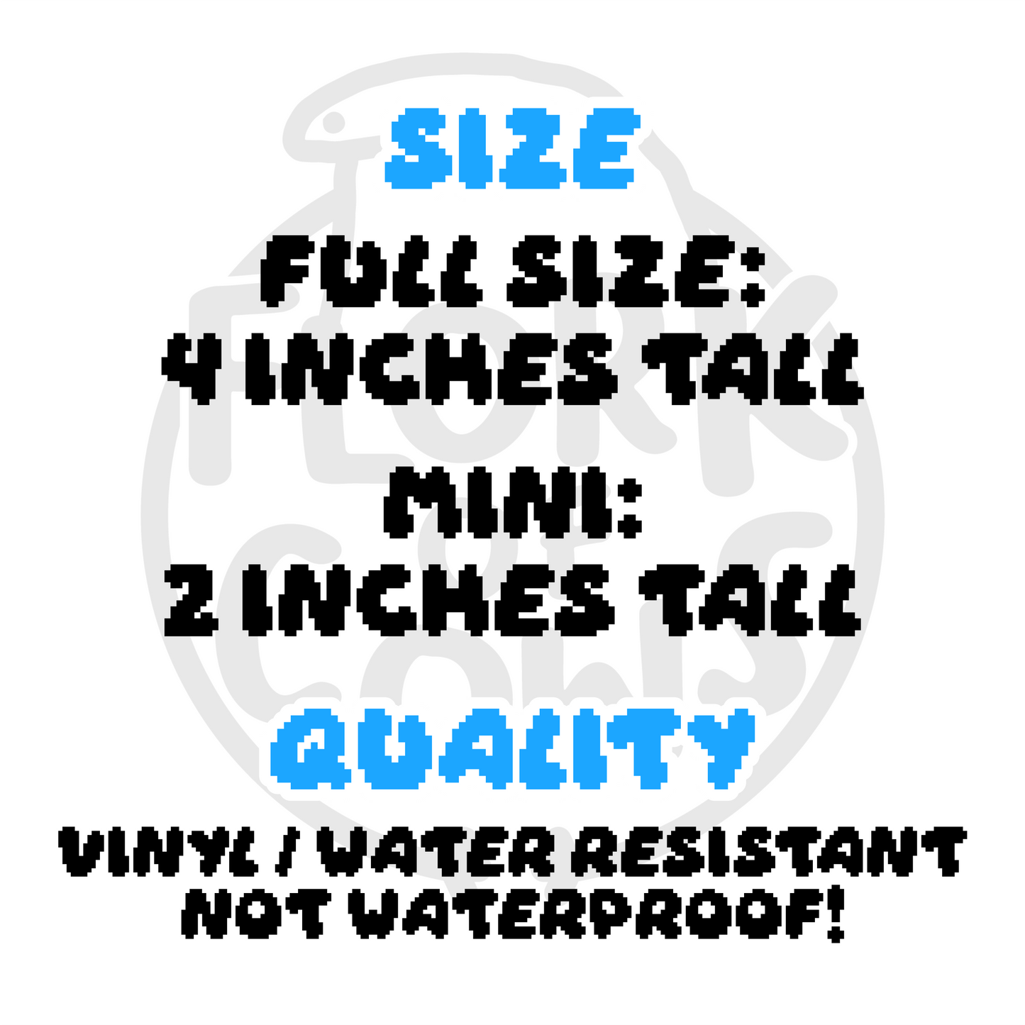 Quarterly Sticker Club (Non- U.S. only!)