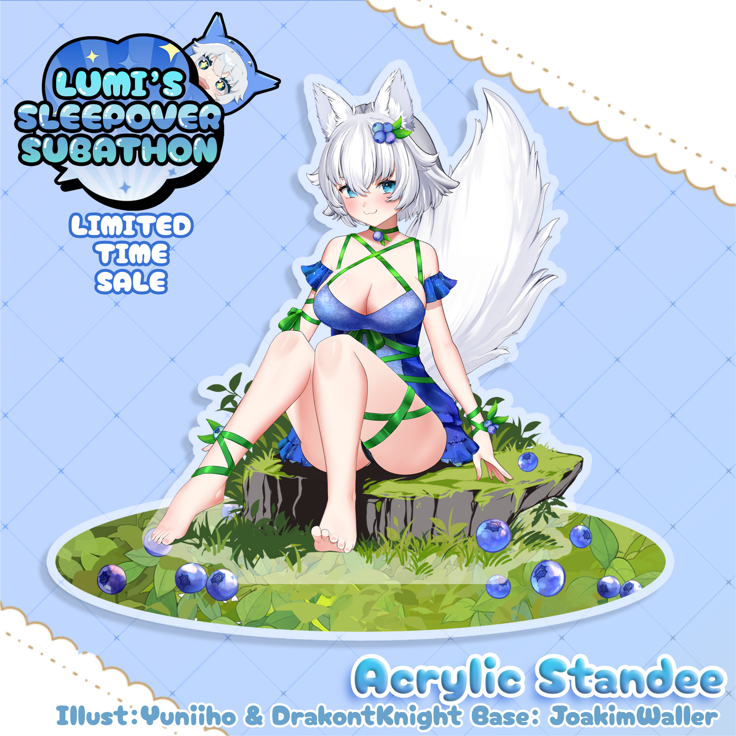 Lumi : Sleepover Subathon - Acrylic Standee