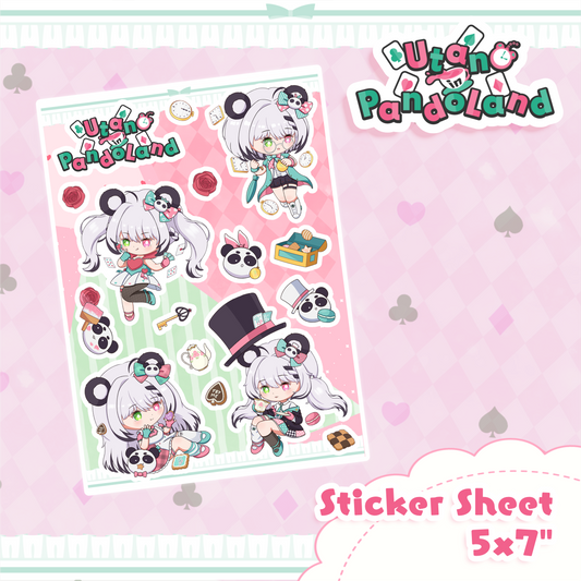 Utano Pandora : Sticker Sheet