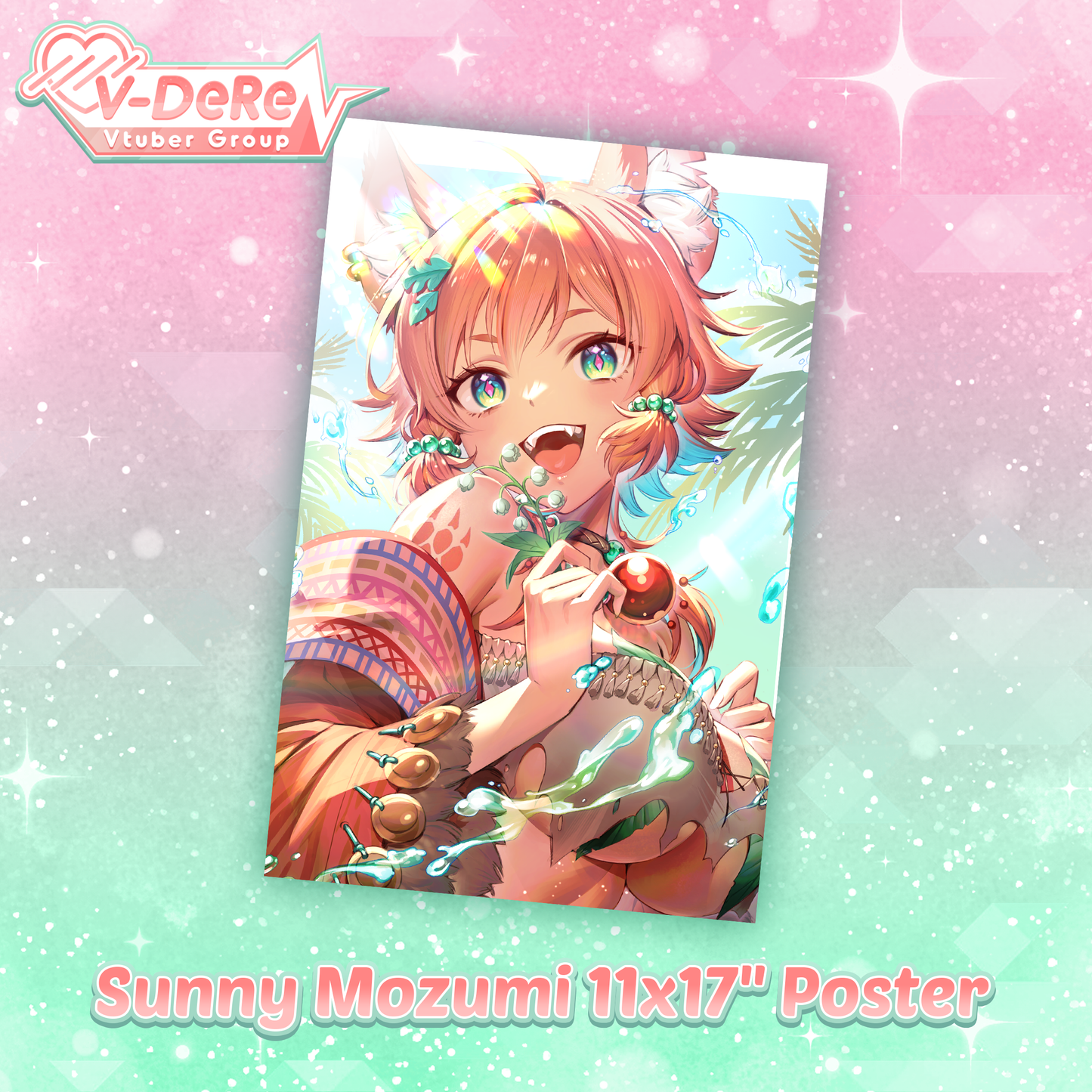 Mozumi Pichi : Sunny Mozumi 11x17" Poster Print