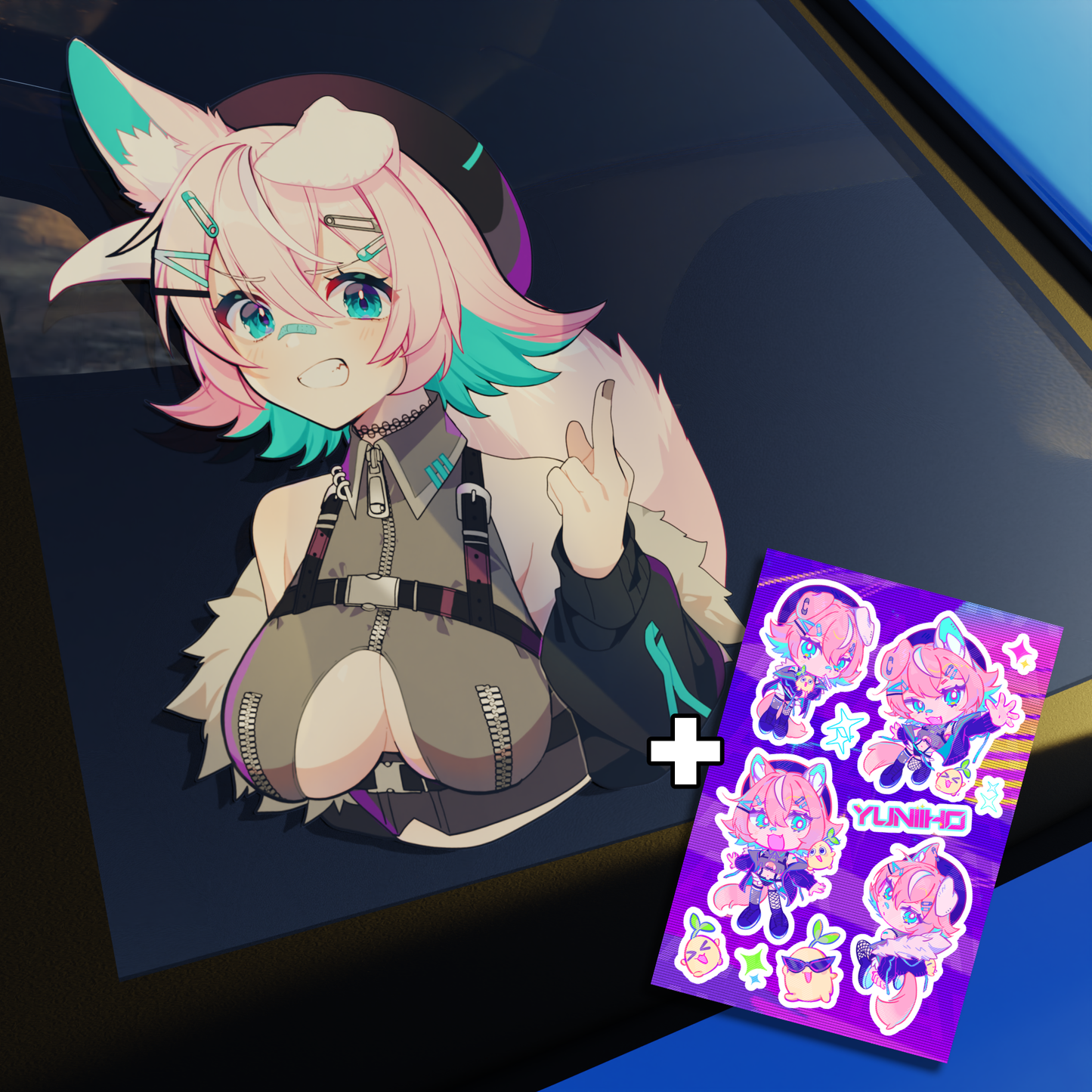 Yuniiho : Decal + Sticker Bundle