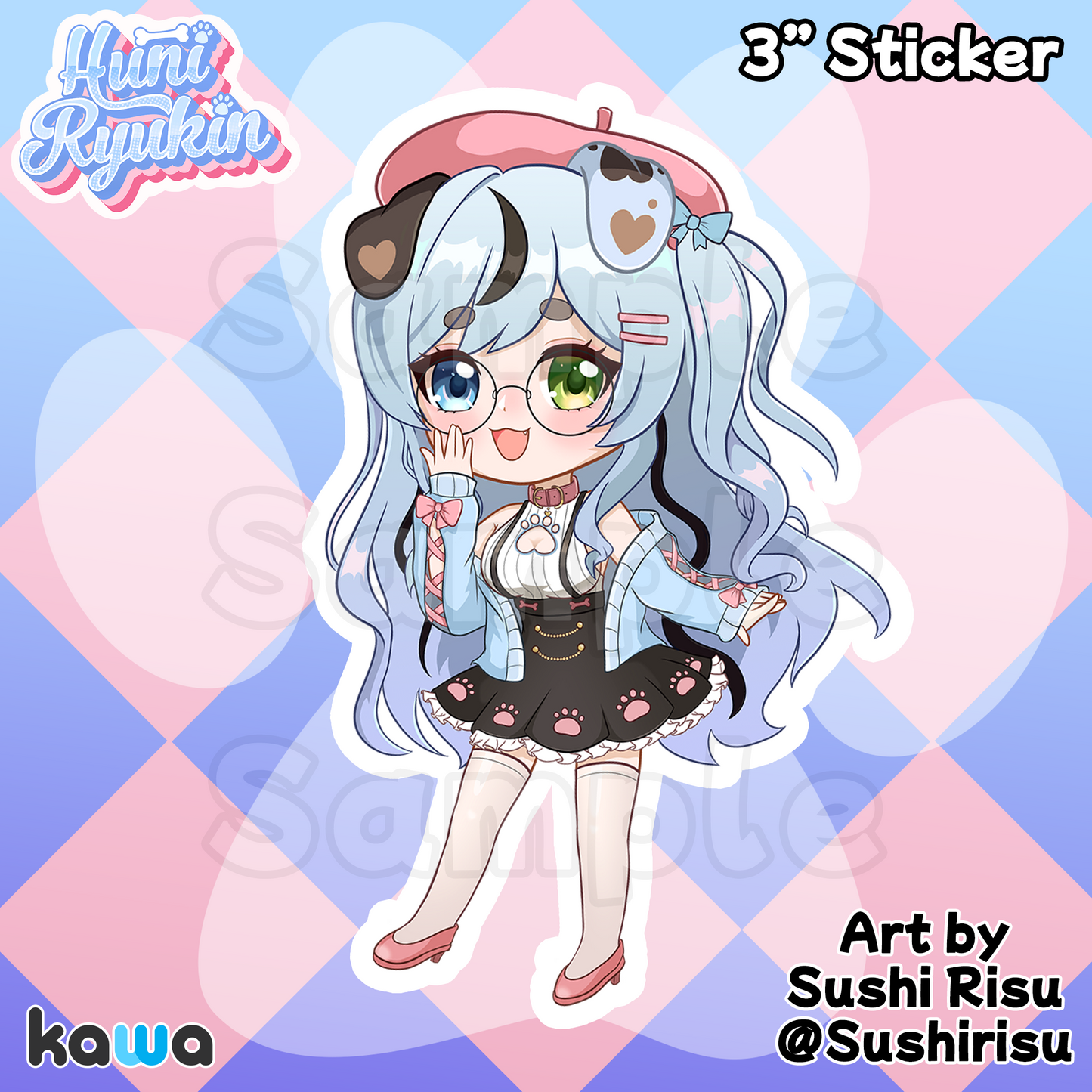 Hunikin : Stickers